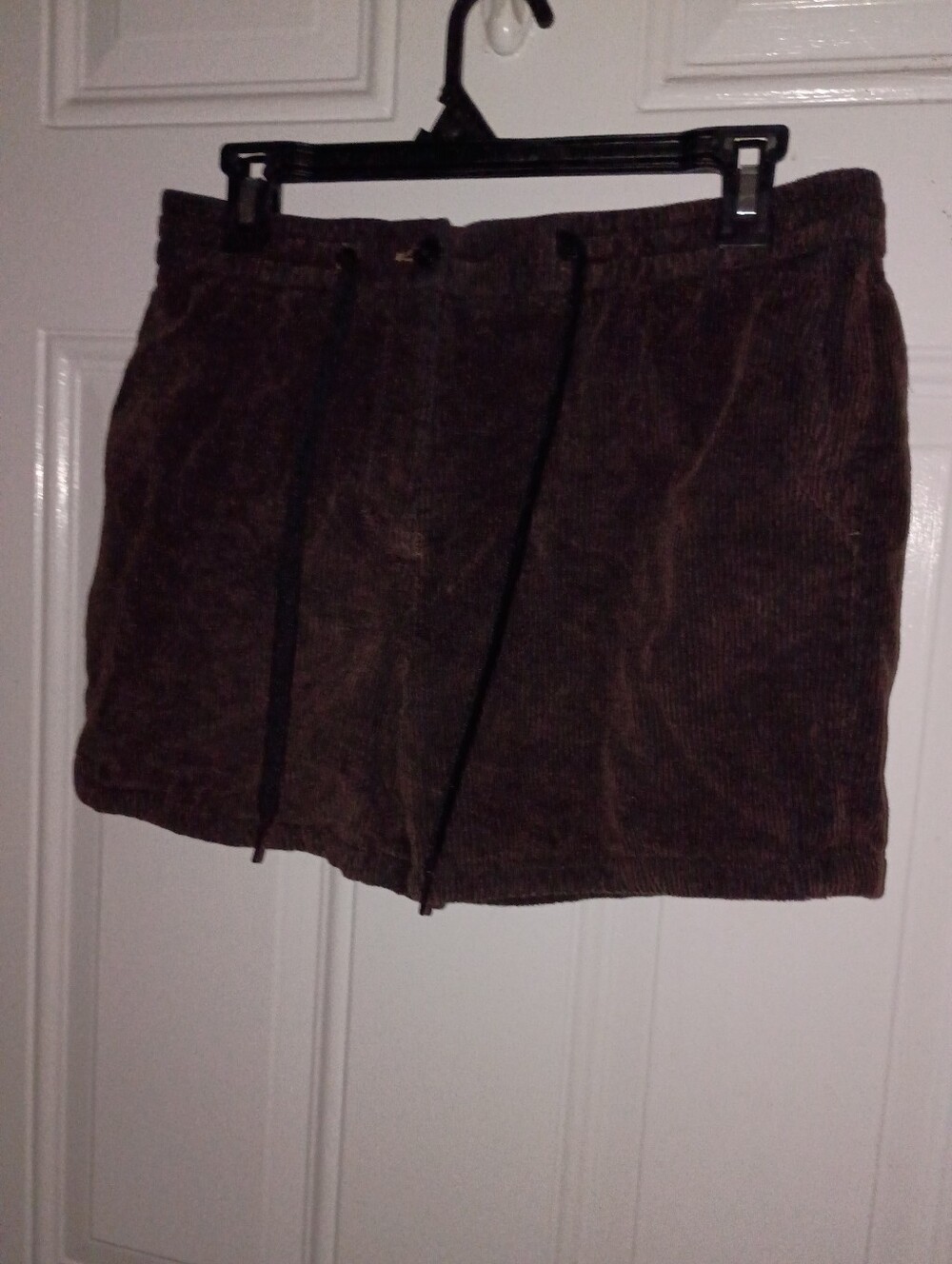 Brown Corduroy Shorts